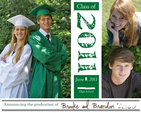 graduation party invitations for twins|twin sister graduation announcements.